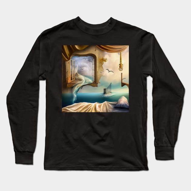 Dreams Long Sleeve T-Shirt by VISIONARTIST